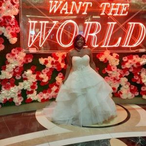 Beautiful wedding dress